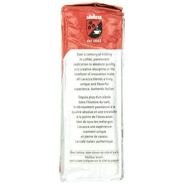 Qualita Rossa Roast Ground Coffee by Lavazza for Unisex - 8.8 oz Coffee
