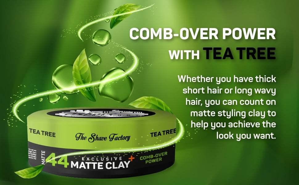 The Shave Factory Exclusive Matte Clay 150ml / 5.07 oz 44 Comb-Over Power TS-9058-44