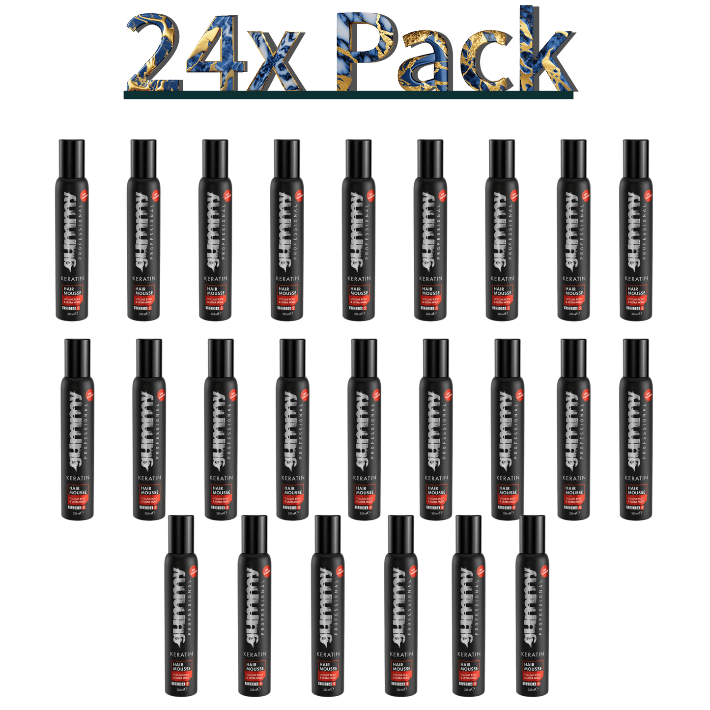 Gummy Hair Spray 13.9 Oz Multipack