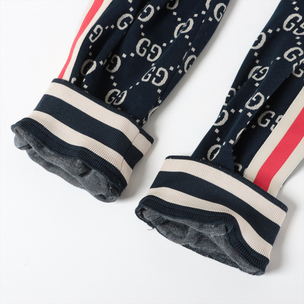 Gucci GG Jacquard Jogging Track Pants Navy Blue