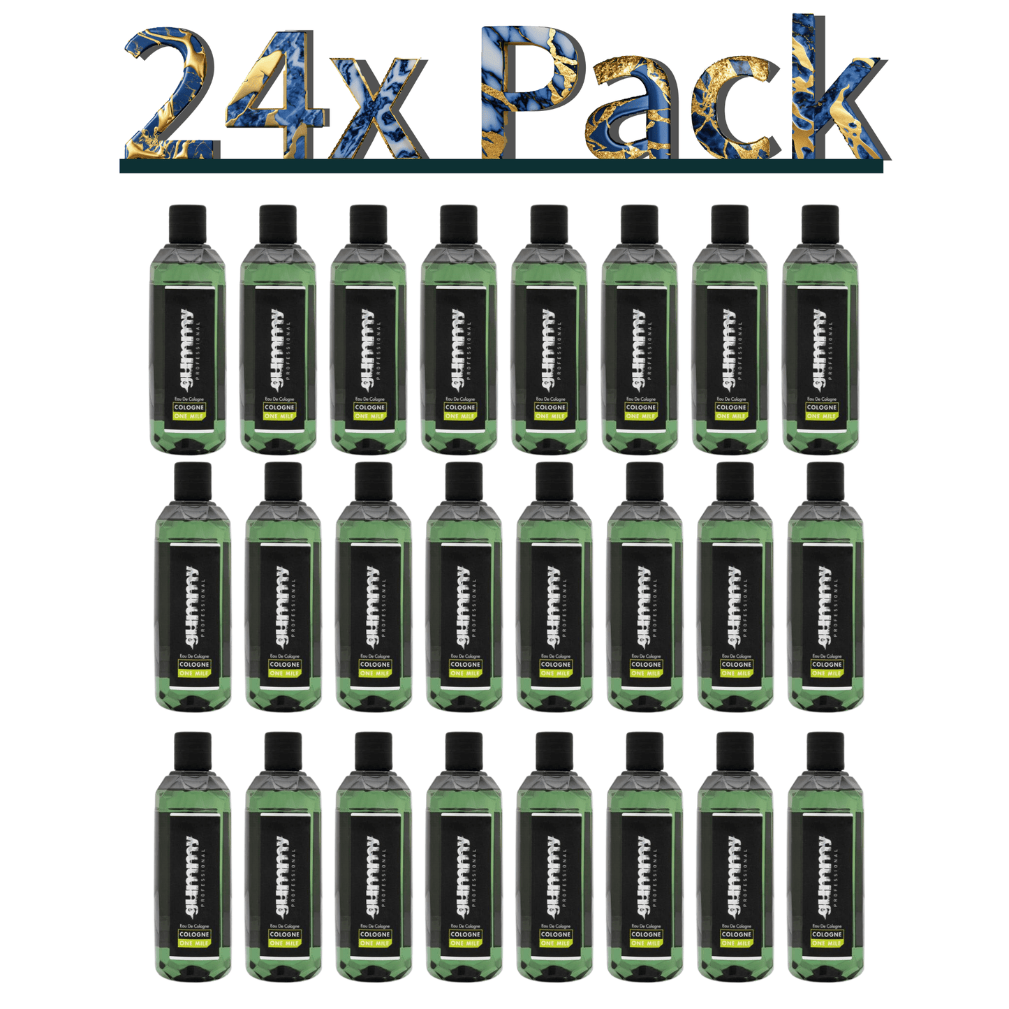 Gummy Aftershave Cologne 16.9 Oz - One Mile Multipack