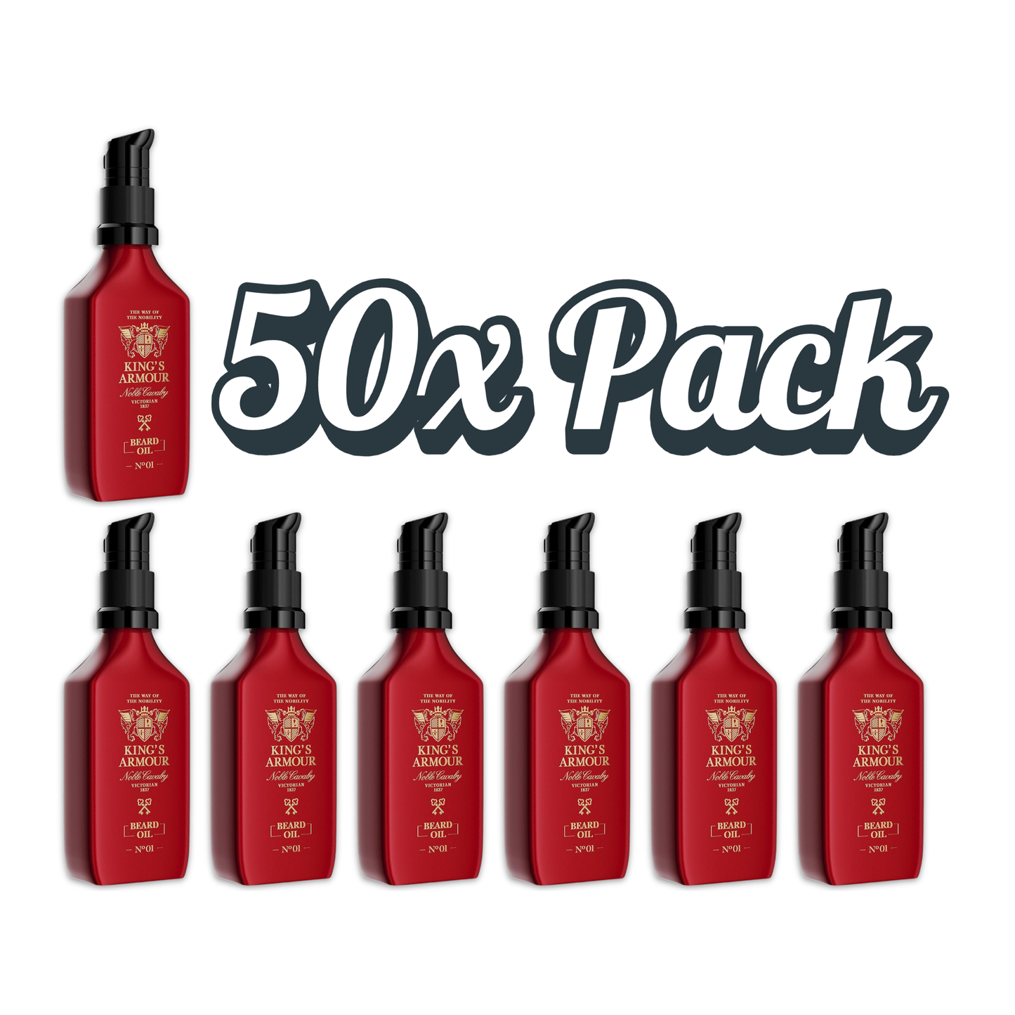 King’s Armour King's Amour Victorian Beard Oil No.1 Multipack - Mega Deal