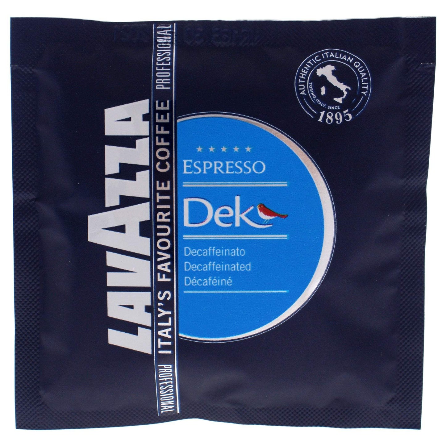 Dek Espresso Decaffeinated Roast Ground Coffee by Lavazza for Unisex - 6 x 4.4 oz Coffee