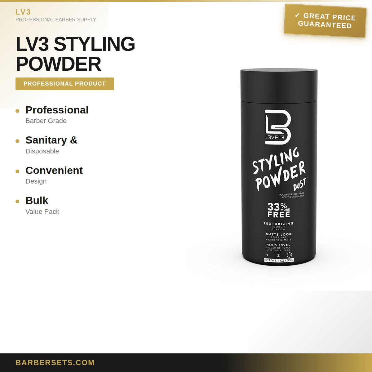 LV3 STYLING POWDER 60gr