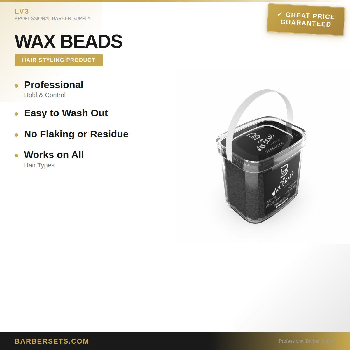 LV3 WAX BEADS