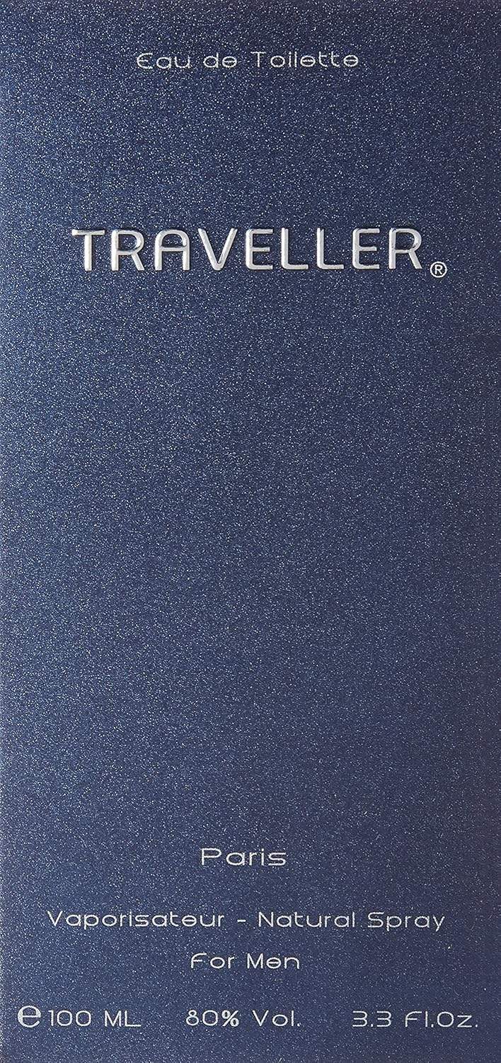 Traveller by Paris Bleu for Men - 3.3 oz EDT Spray