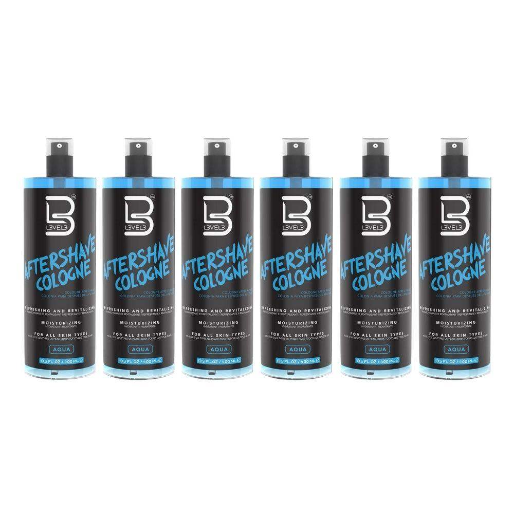 Level3 LV3 - AFTERSHAVE COLOGNE 400ML AQUA 13.5 oz - BarberSets