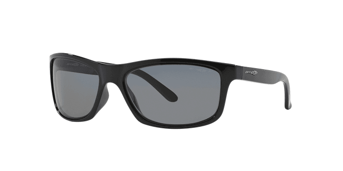 Arnette AN 4192 41-81 Pipe - Black-Gray Polarized by Arnette for Men - 60-16-135 mm Sunglasses