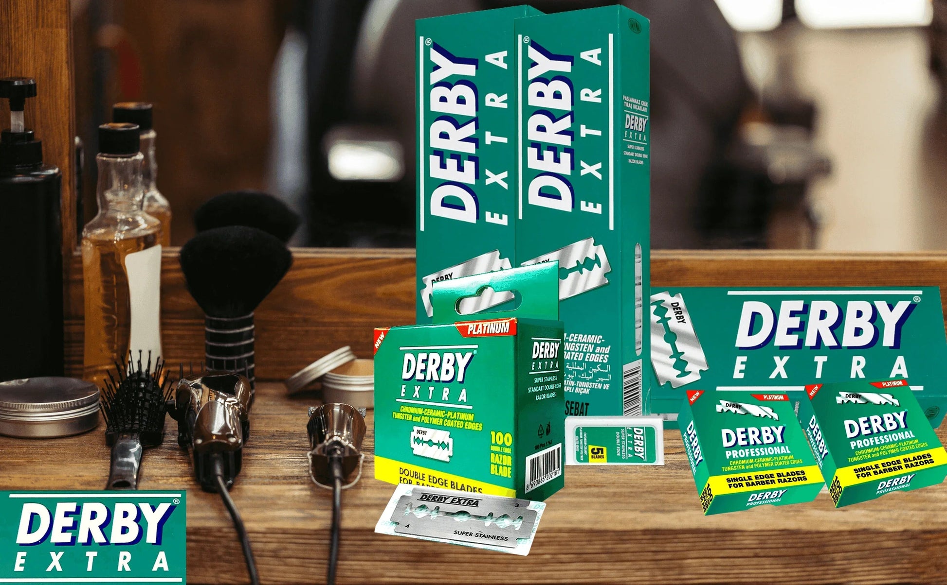 Derby Double Edge Razor Blades 100Ct DE-D114 - BarberSets