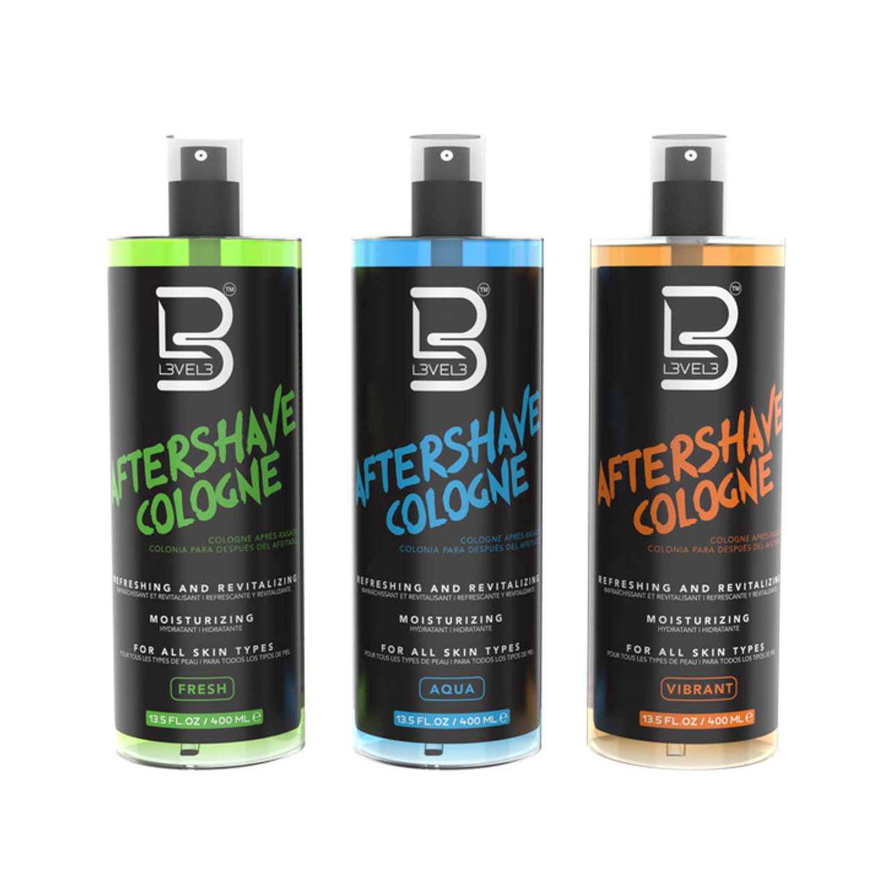 L3VEL3 After Shave Cologne Fresh 13.5 oz