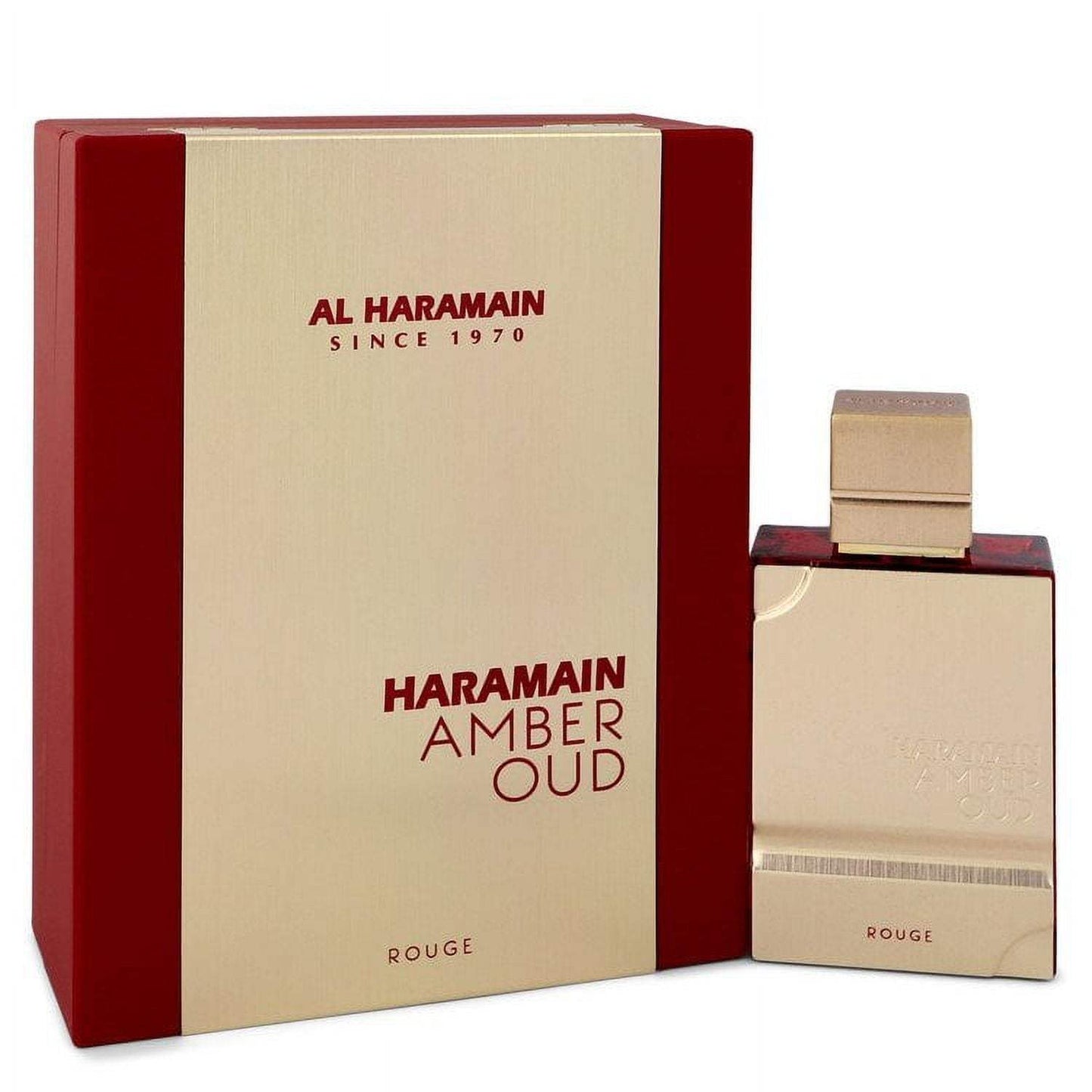 Amber Oud Rouge by Al Haramain for Men - 2 oz EDP Spray