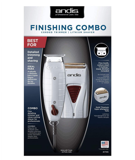 Andis Finishing Trimmer/Shaver Combo Set