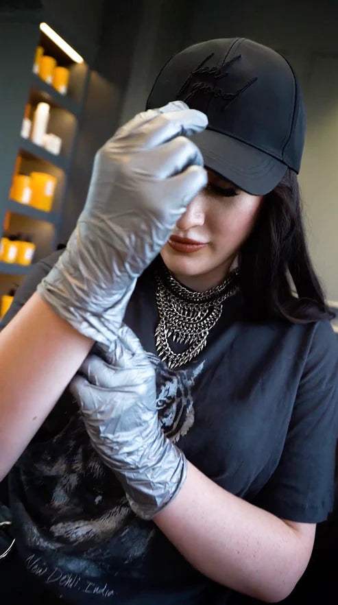 Level 3 Nitrile Gloves (100ct) - Black Large Large