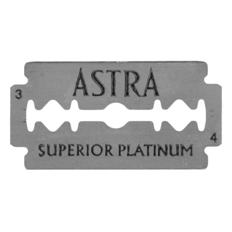Astra Superior Platinum Double Edge Safety Razor Blade - 5000 Count