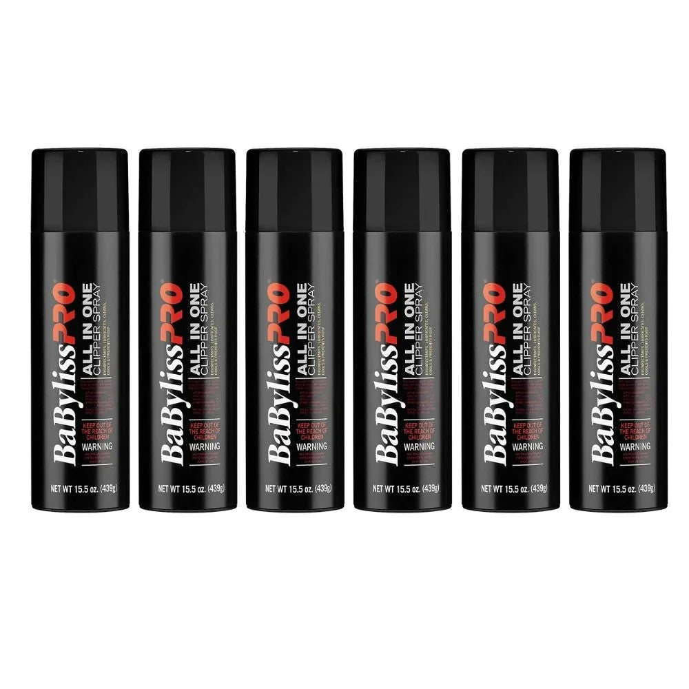 BaByliss Pro All in One Clipper Spray 458ml / 15.5 oz - Multipack