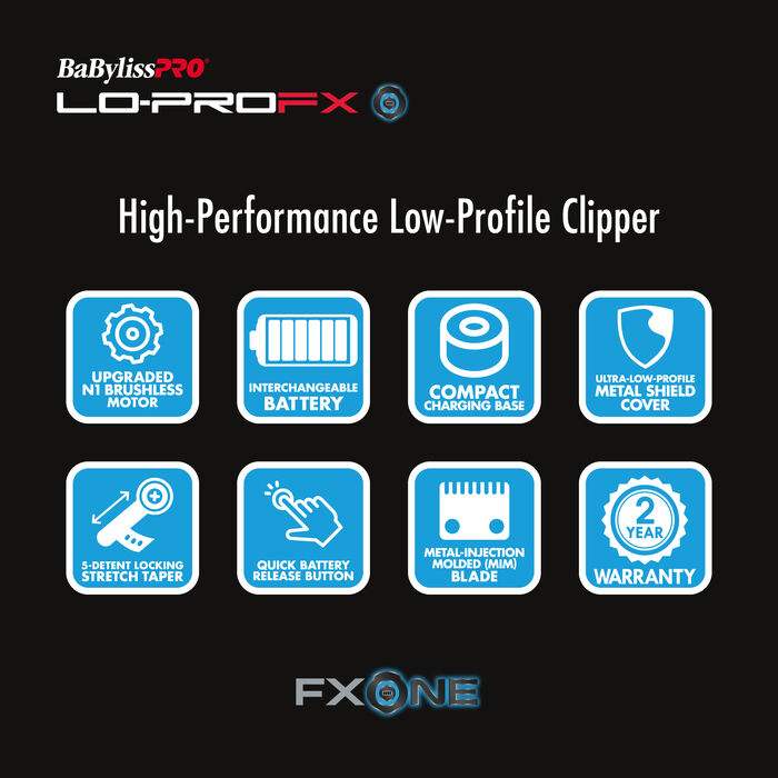 BabylissPro Lo-ProFX FXONE High Performance Clipper