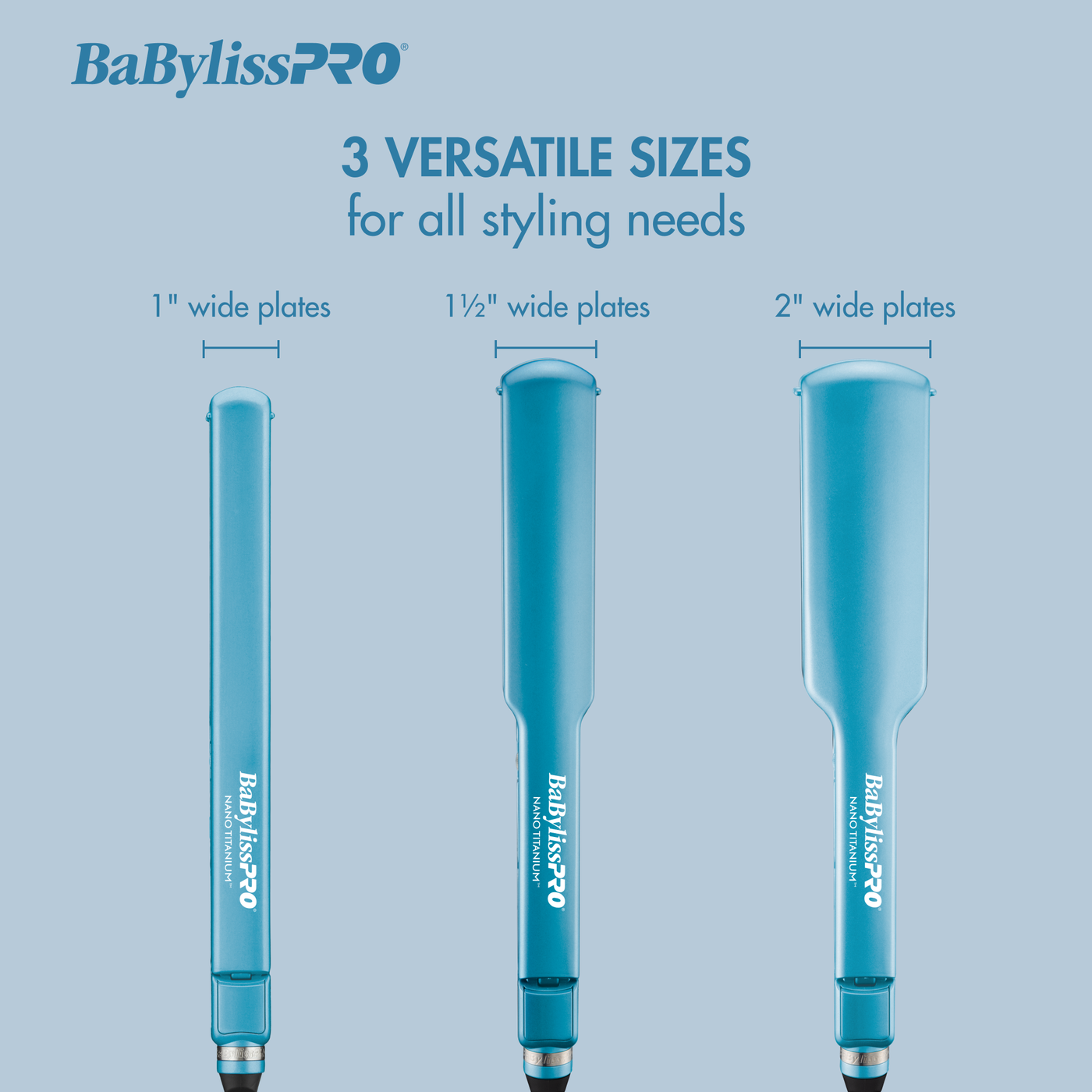 BaBylissPRO Nano Titanium 1½" Ultra-Thin Straightener