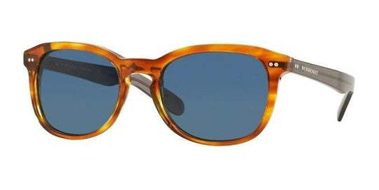 Burberry BE 4214 3550-80 - Amber Horn-Dark Blue by Burberry - 55-20-140 mm Sunglasses