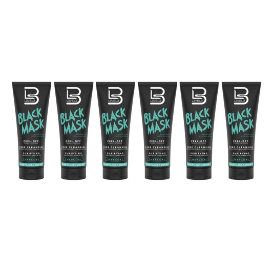 L3VEL3 Black Facial Mask 8.45 oz - Multipack