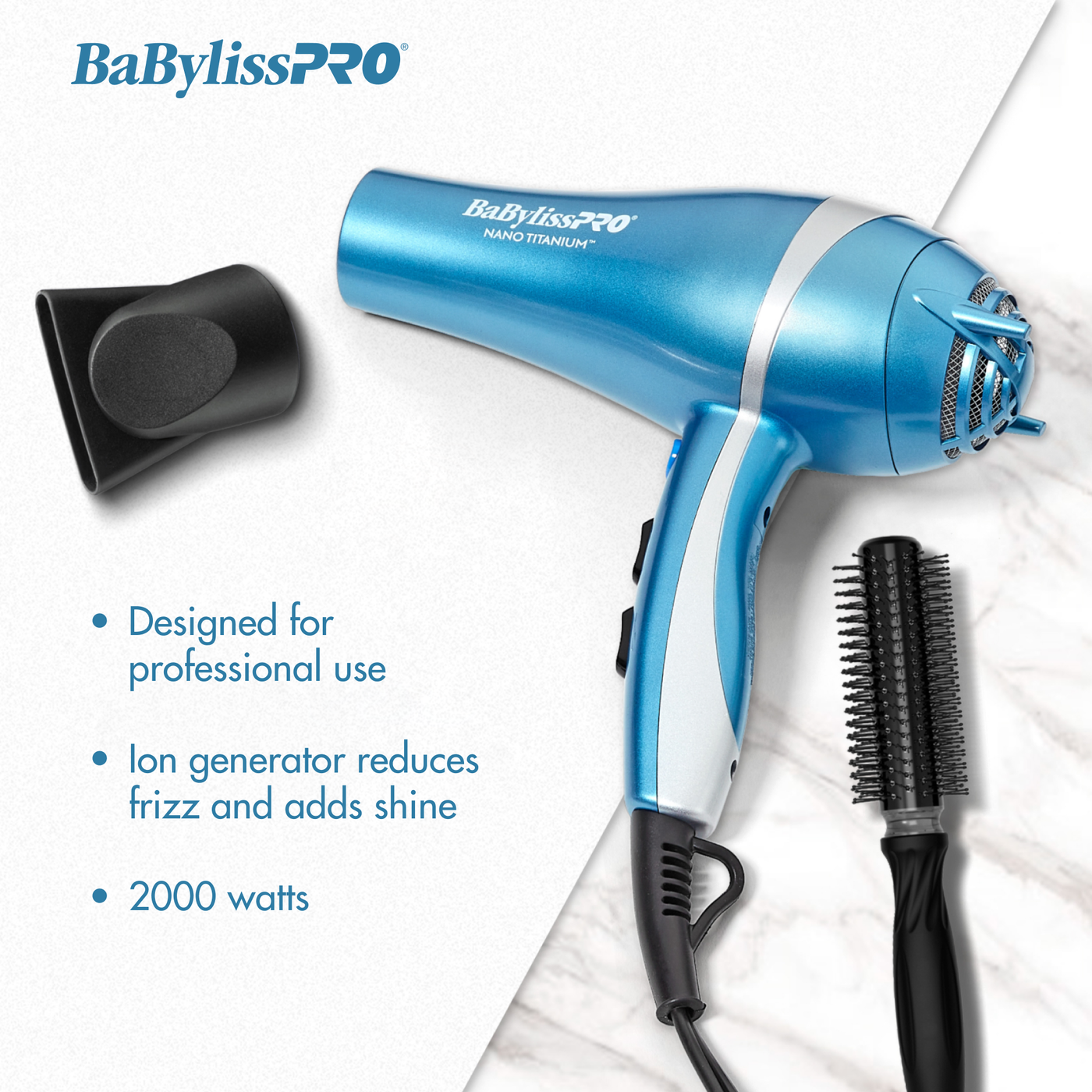 BaBylissPRO® Nano Titanium™ Dryer