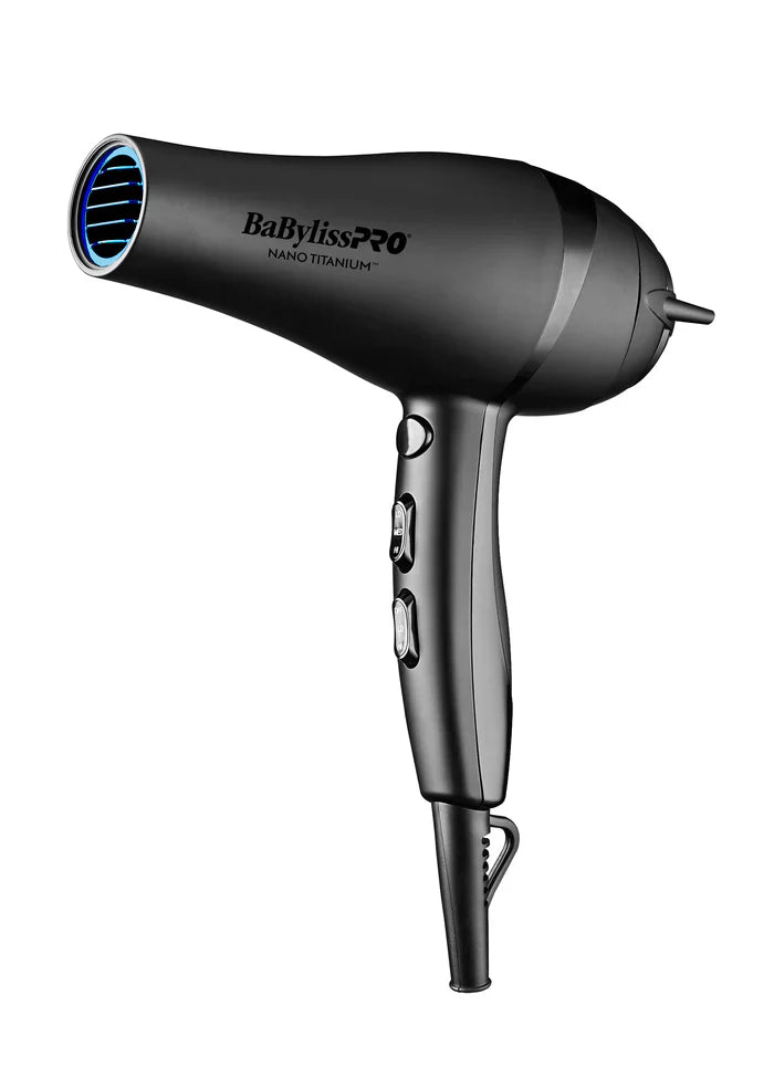 BaBylissPRO® Nano Titanium™ Limited Edition Black & Blue Professional Ionic Dryer