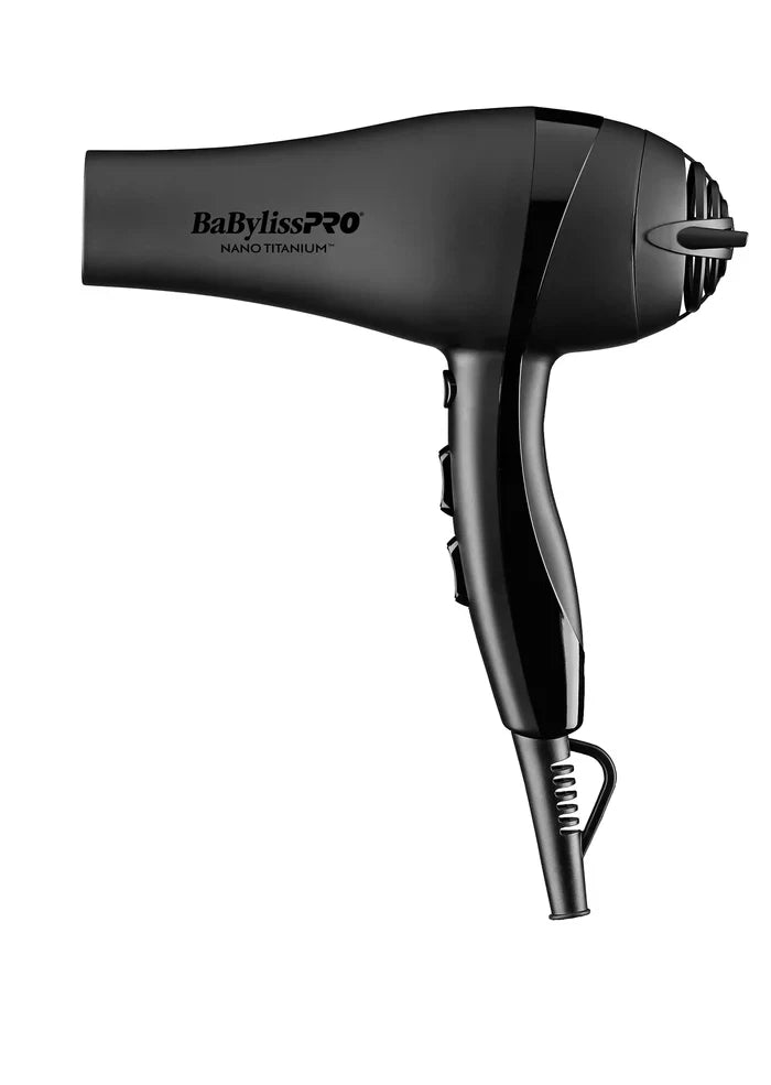BaBylissPRO® Nano Titanium™ Limited Edition Black & Blue Professional Ionic Dryer