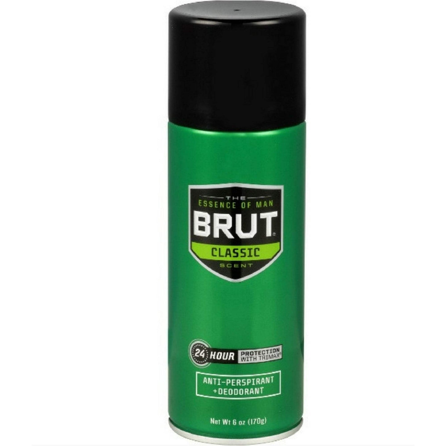 Classic Scent Antiperspirant and Deodorant Spray by Brut for Unisex - 6 oz Deodorant