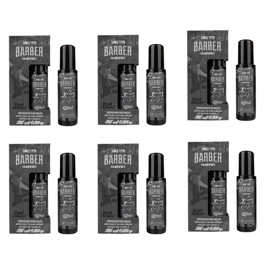 Marmara Barber Temporary Hair Color - Black 4.2 oz Multipack