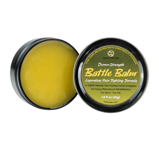 Battle Balm® - Demon Strength All Natural & Organic Pain Relief Cream - BarberSets