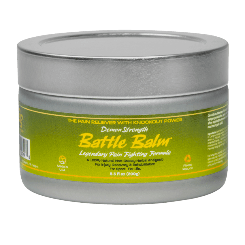 Battle Balm® - Demon Strength All Natural & Organic Pain Relief Cream - BarberSets