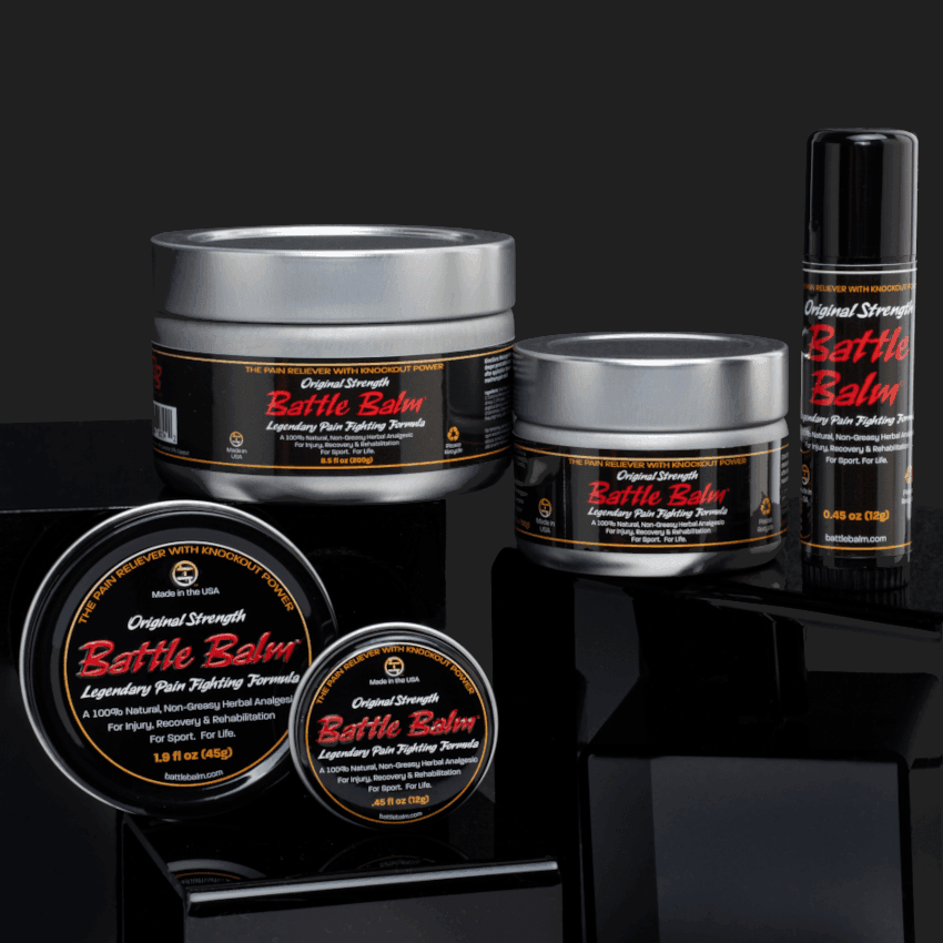 Battle Balm® - Original Strength All Natural & Organic Pain Relief Cream - BarberSets