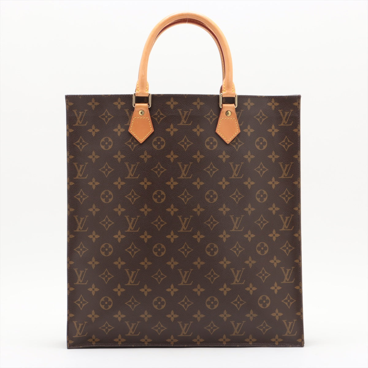 Louis Vuitton Monogram Sac Plat Shopping Tote Bag