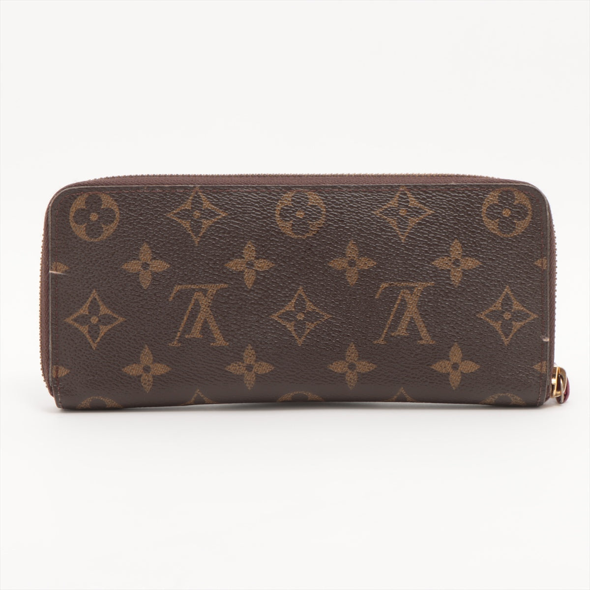 Louis Vuitton Monogram Clemence Long Wallet Fuchsia