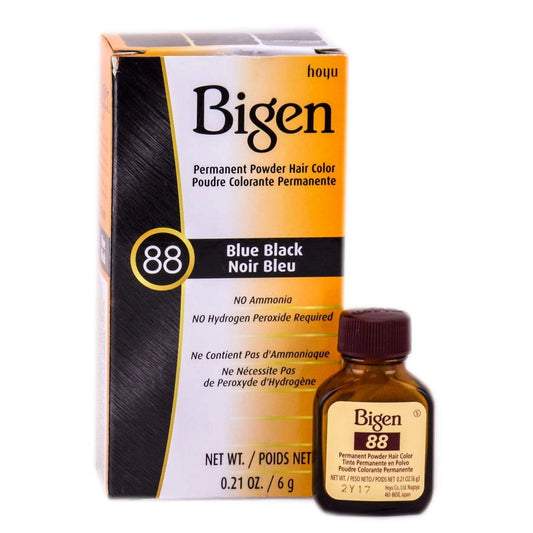 Bigen Hair Color 88 Blue Black, 0.21 Oz