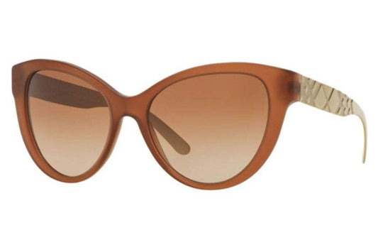 Burberry BE 4220 3575-13 - Matte Brown-Brown Gradient by Burberry - 56-17-140 mm Sunglasses