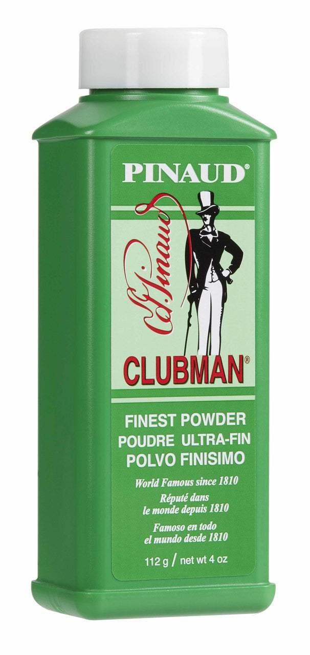 Clubman Talc White 120ml / 4 oz