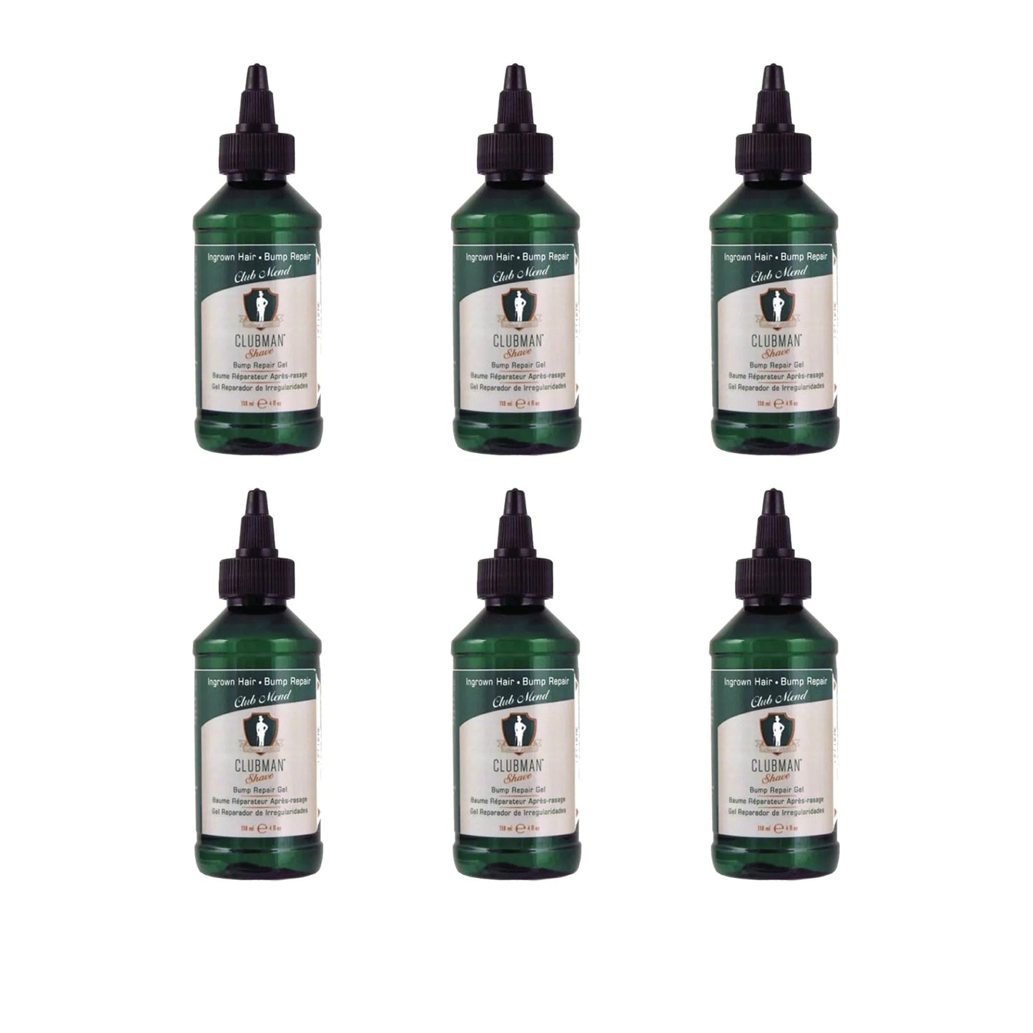 Clubman Bump Repair Gel 120ml / 4 oz - 6 Pack