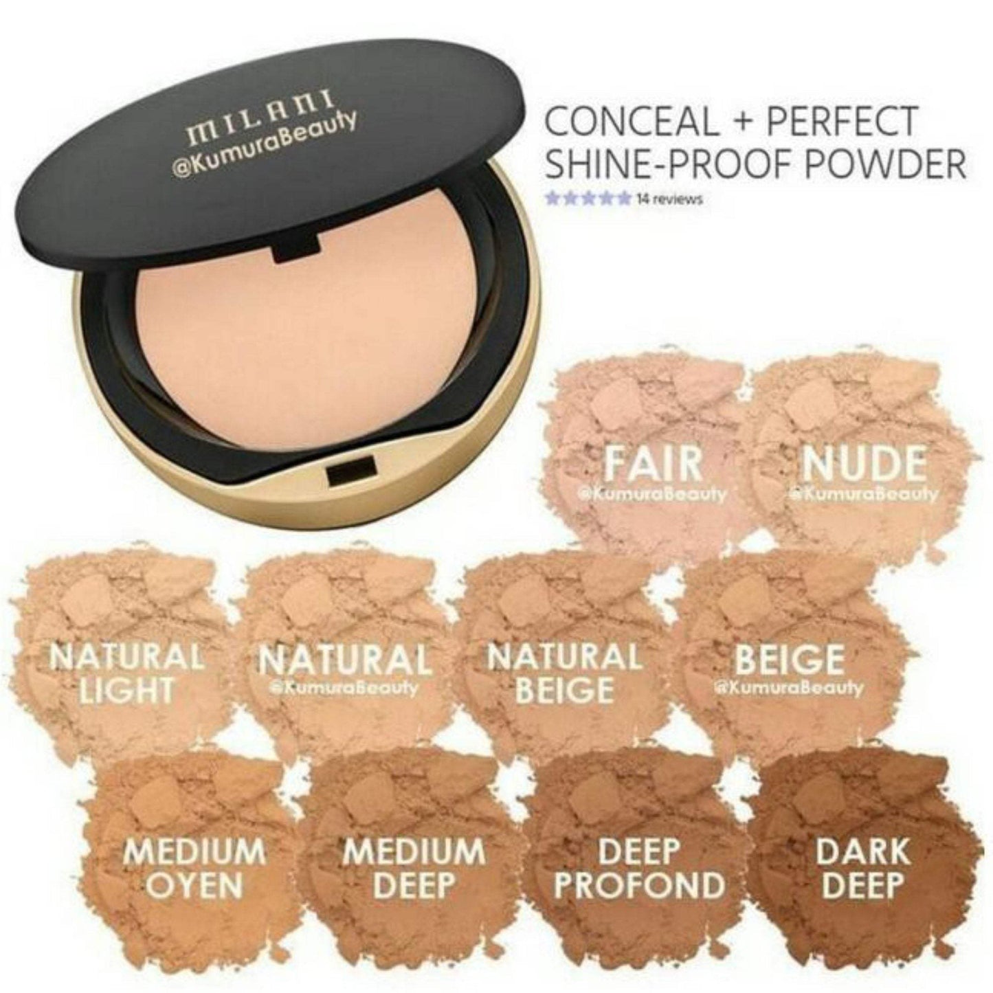 MILANI Conceal + Perfect Shine-Proof Powder