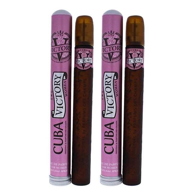 Victory by Cuba for Women - 1.17 oz EDP Spray - Pack of 2