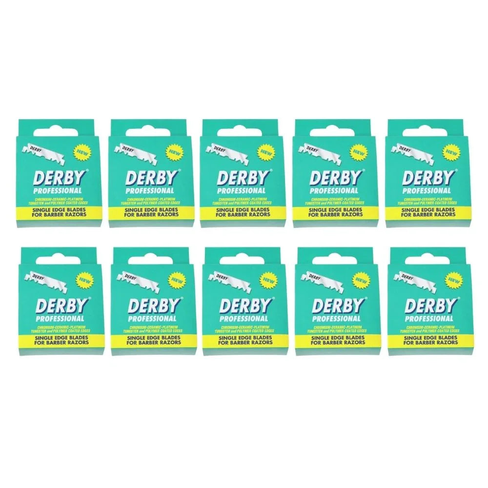 Derby Professional Single Edge Razor Blades Hanging - Multipack | Free Shipping