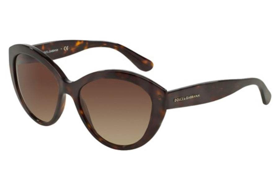 Dolce and Gabbana DG 4239 502-13 - Havana-Brown Grandient by Dolce and Gabbana for Women - 56-17-140 mm Sunglasses