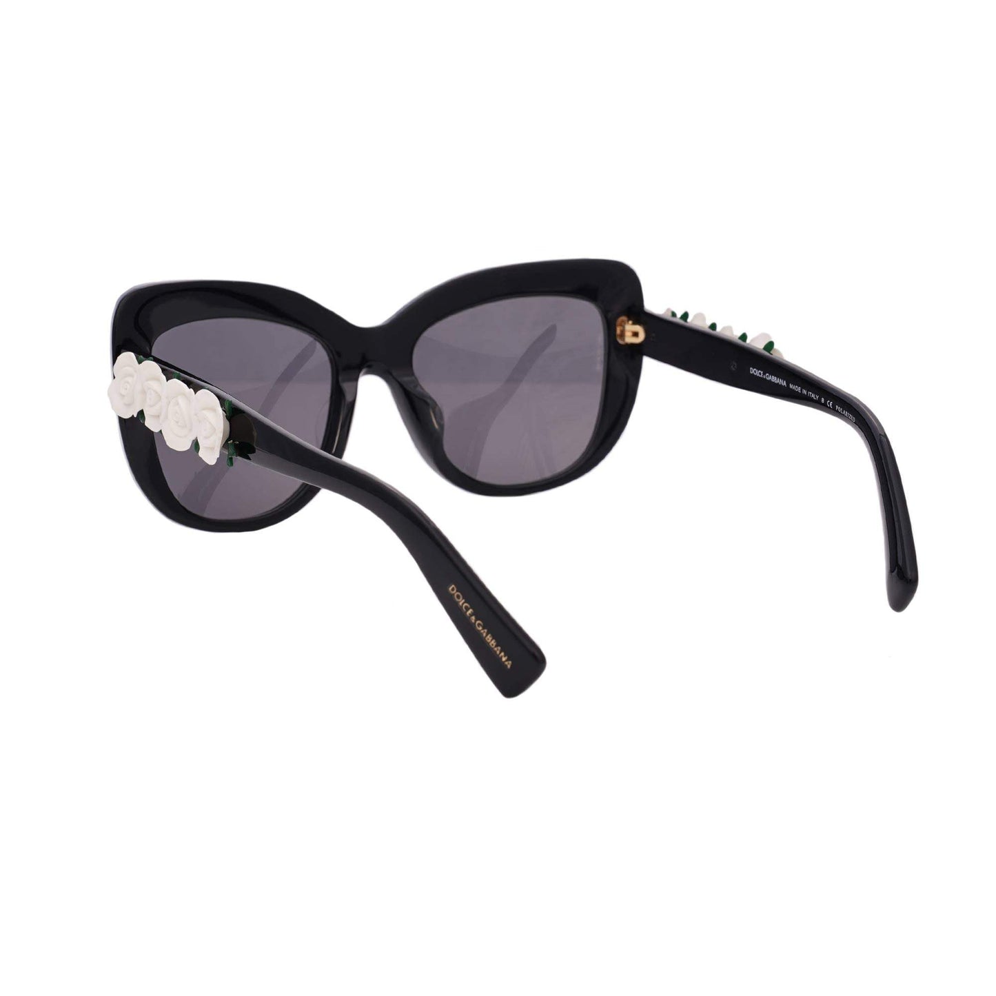 Dolce and Gabbana DG 4252 921-81 - Black-Polar Grey Polarized by Dolce and Gabbana for Women - 55-20-140 mm Sunglasses