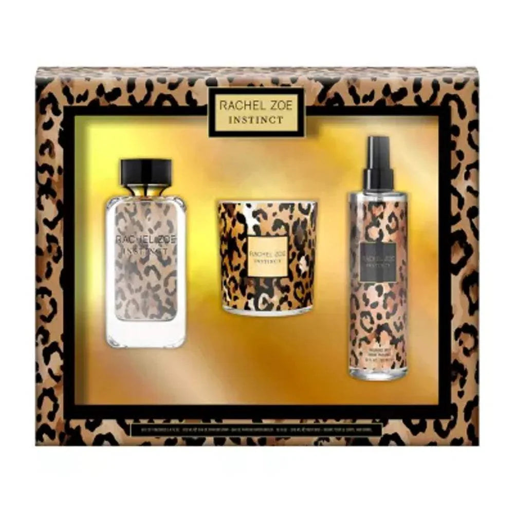 Empowered by Rachel Zoe for Women - 3 Pc Gift Set 3.4oz EDP Spray, 10oz Body Mist, Scarf