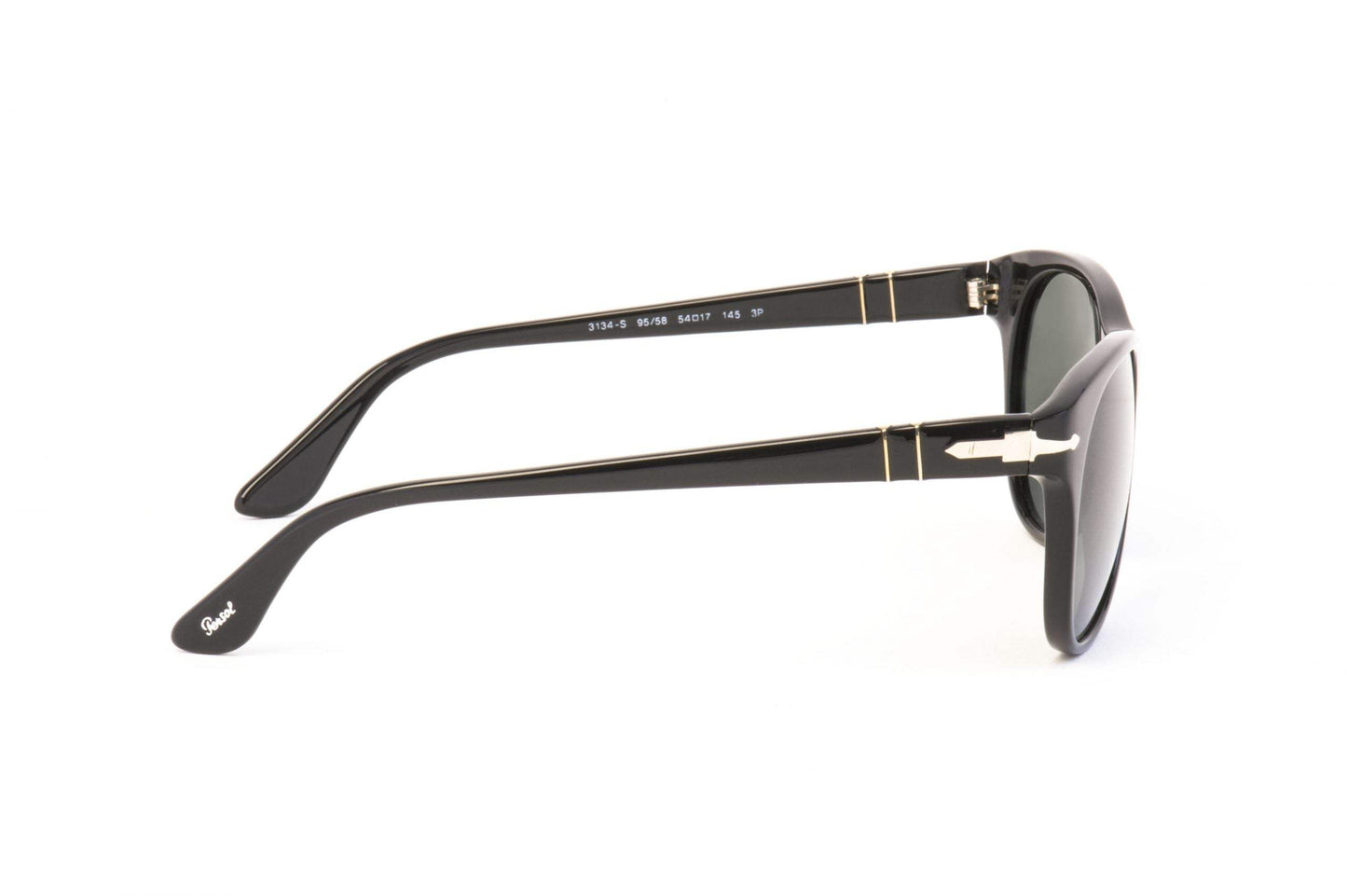 Persol PO3134S 95-58 - Black-Green Polarized by Persol for Unisex - 54-17-145 mm Sunglasses