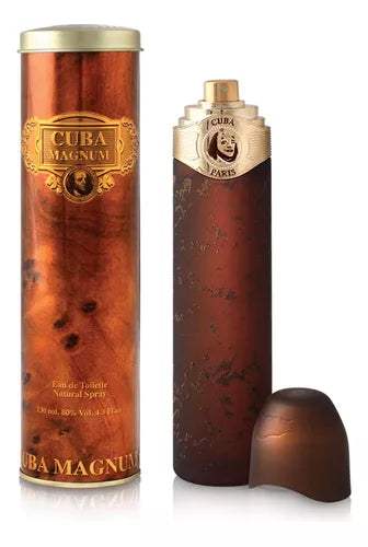 Cuba Magnum Gold by Cuba for Men - 4.3 oz EDT Spray