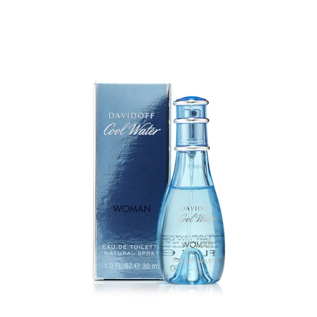 Cool Water by Davidoff for Women - 1 oz EDT Spray