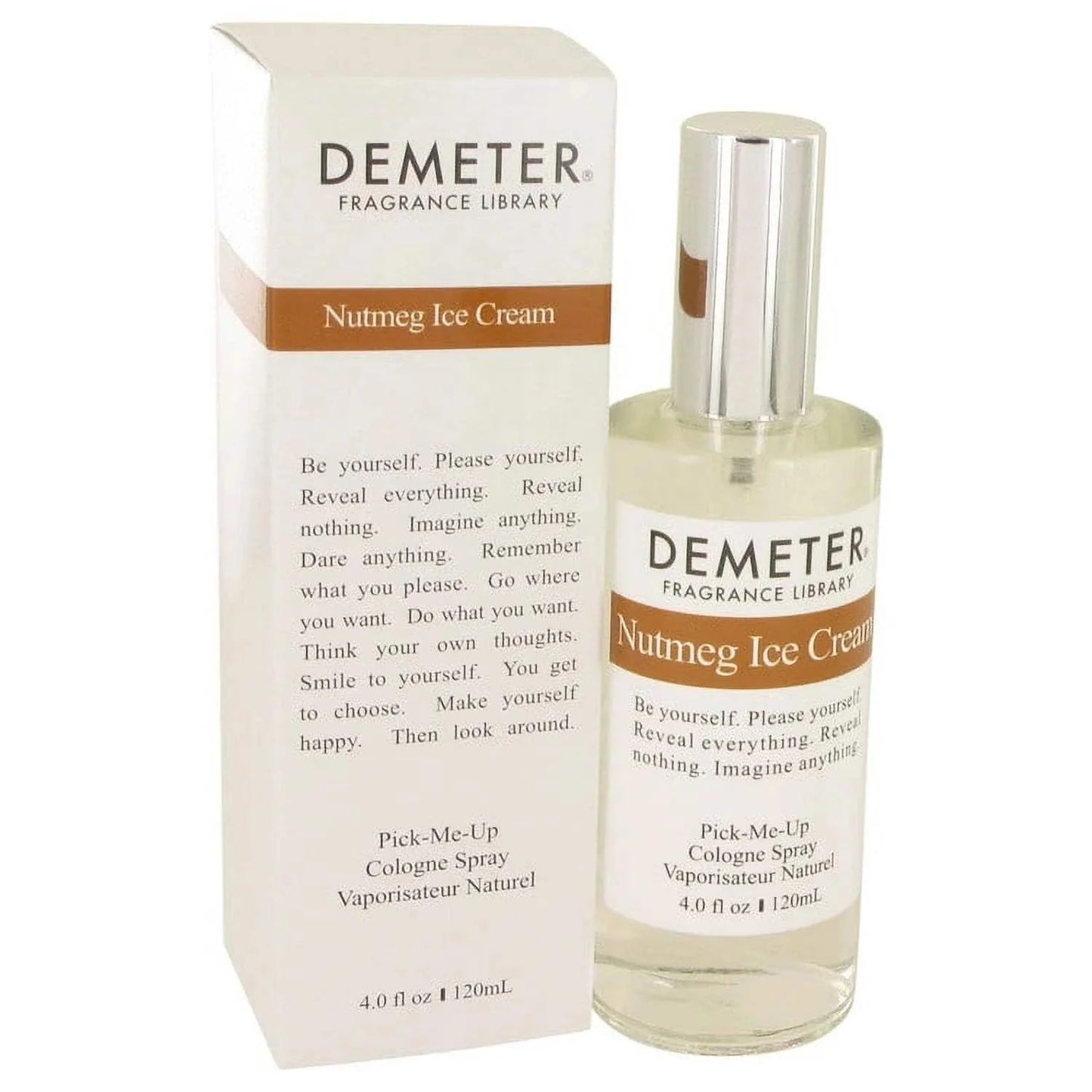 Nutmeg Ice Cream by Demeter for Women - 4 oz Cologne Spray