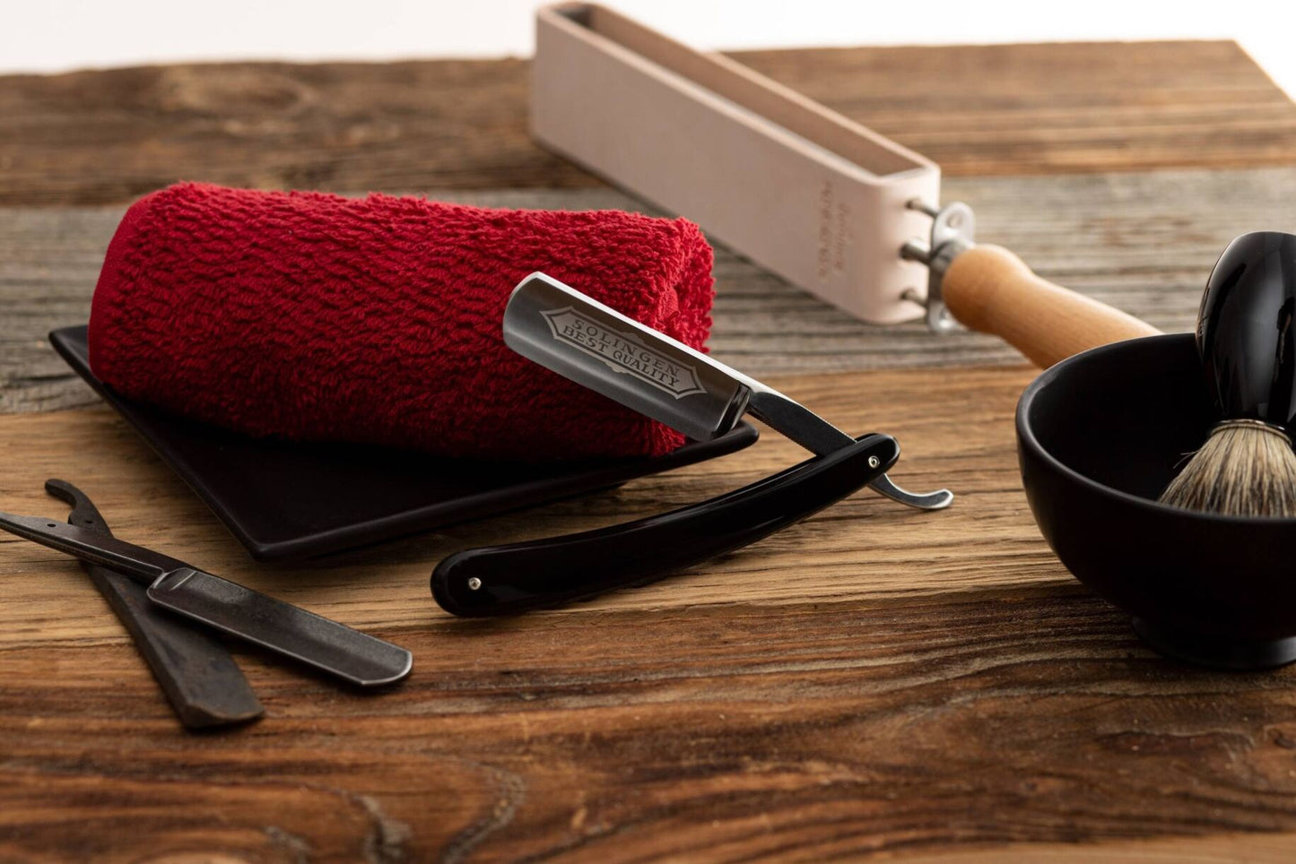 Dovo Straight Razor 6/8" - Black