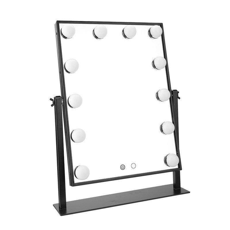 12 Bulb Vanity Mirror - Black - BarberSets
