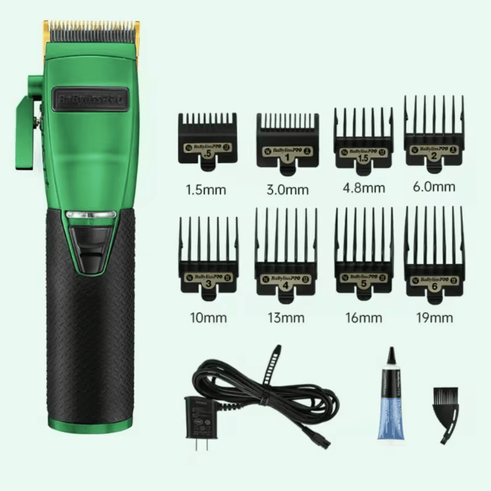 BaBylissPRO Limited Edition Influencer Clipper - Green